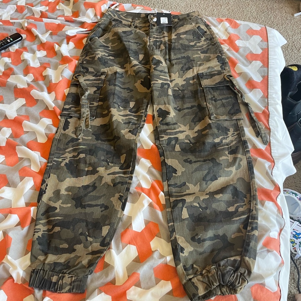 Fashion Nova Camo Pants